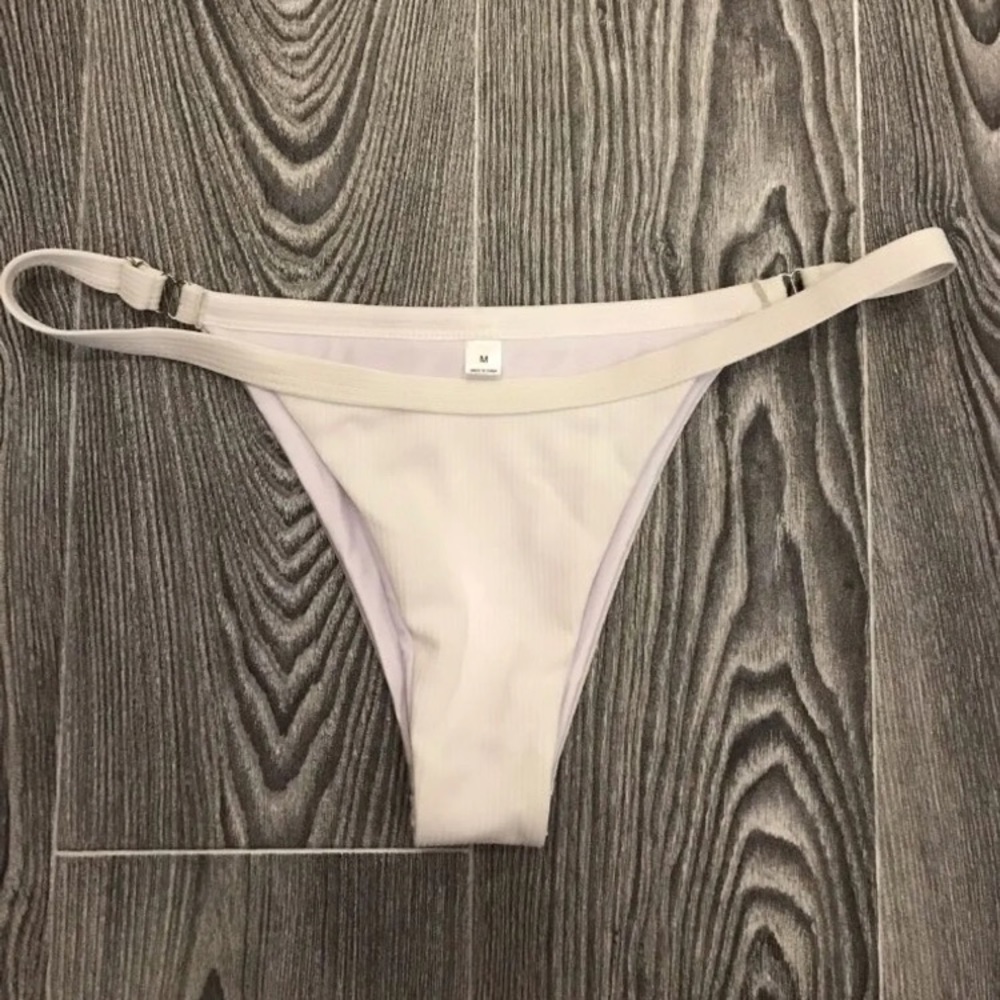 White Bikini Bottoms